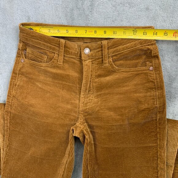 Judy Blue Corduroy Pants Women 26x31” Brown Bootcut Stretch Retro Y2K Soft Boho - Picture 7 of 15